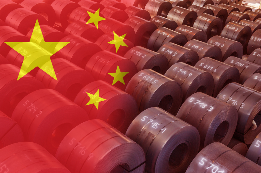 إنخفاض إستهلاك الصلب في الصين بنسبة 5% في الربع الأول من 2022