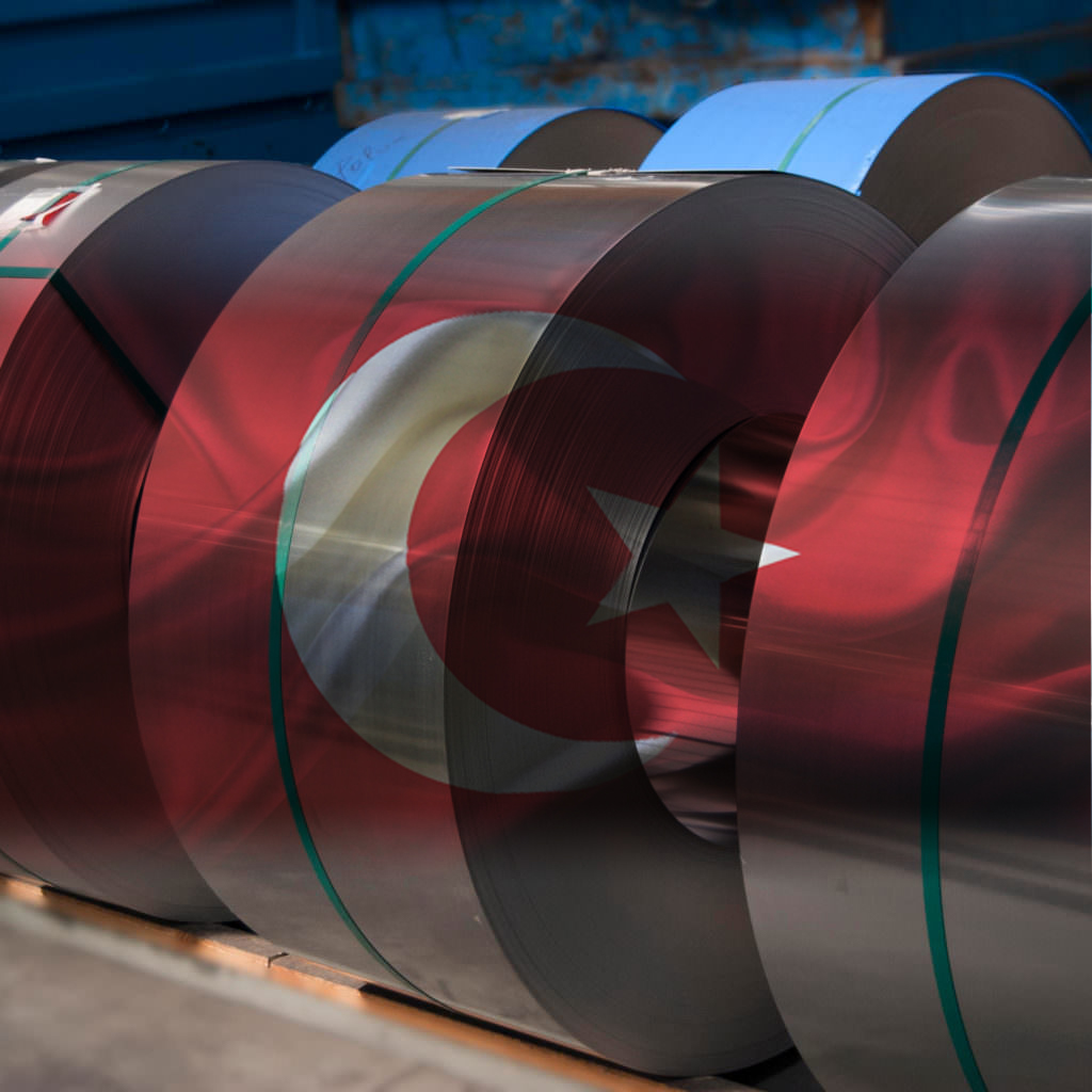 إنخفاض واردات تركيا من الصاج الساخن بنسبة 16.0 % في الفترة من يناير إلى نوفمبر 2024