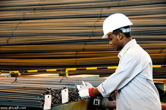 السعودية: (صلب ستيل) تدشن خط انتاج جديد بطاقة 600 الف طن من حديد التسليح