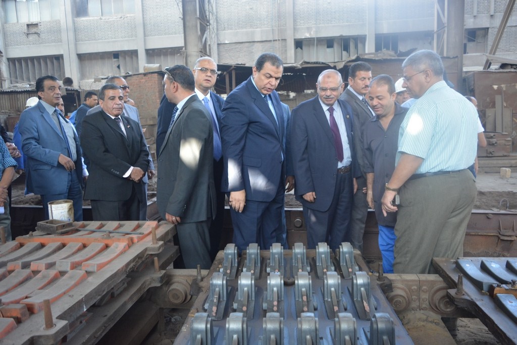 مصر : «سعفان» لعمال الدلتا للصلب : القرارات الاقتصادية ستدير عجلة الإنتاج