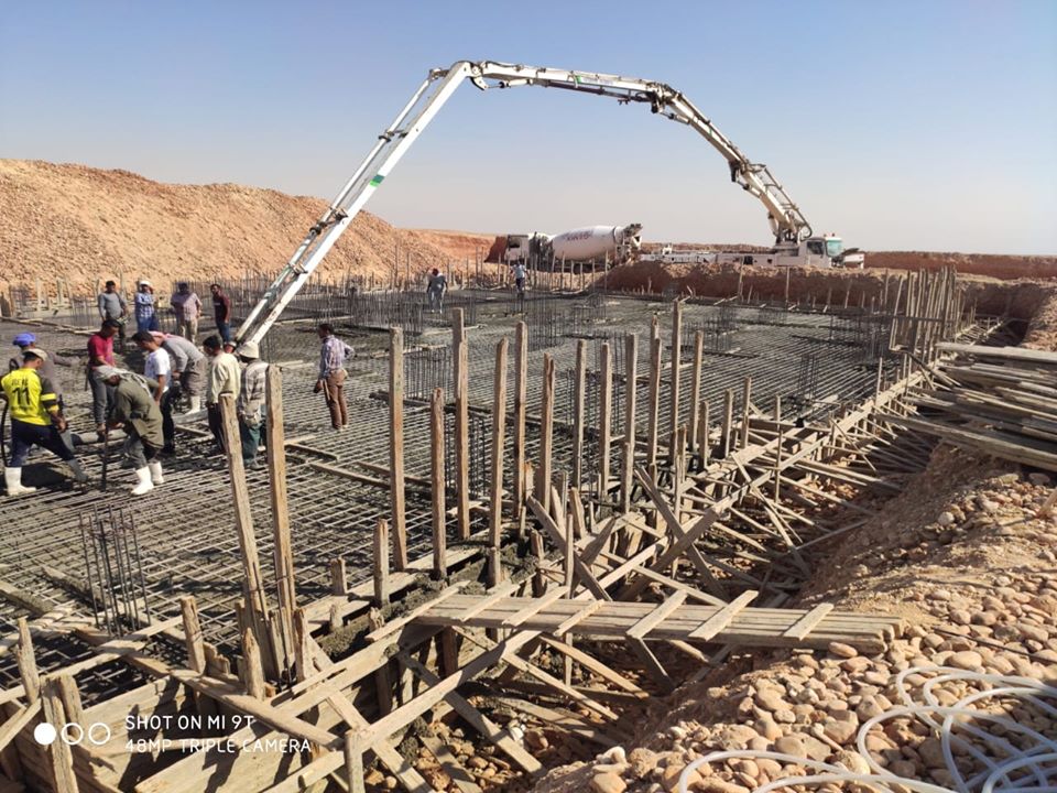 مصر: بدء صب الخرسانة المسلحة لعدد 24 عمارة بمشروع (JANNA) للإسكان الفاخر بمدينة ملوي الجديدة
