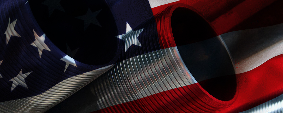 إنخفاض واردات الأنابيب الأمريكية بنسبة 50.3 % في فبراير