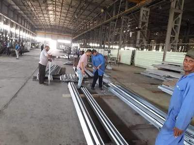 العراق: (صلب البصرة) تنجز 85% من الأعمال الميكانيكية بفرن مصنع الدرفلة