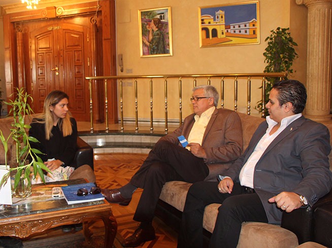 مصر : حجازى يبحث مع سفير دولة باراجواى التعاون التجارى فى قطاع الحديد والصلب