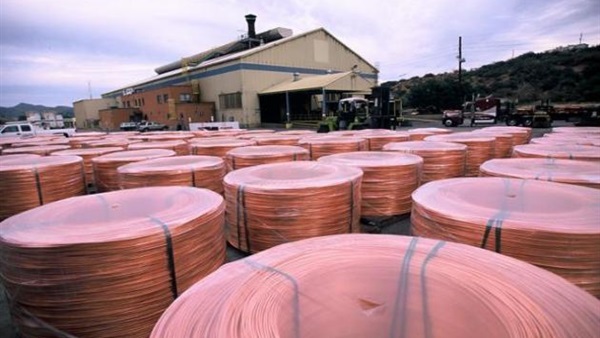 عالميه : أسعار النحاس ترتفع في بورصة لندن مع هبوط الدولار