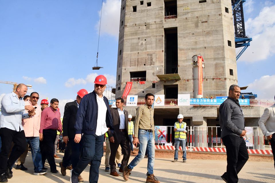 مصر: بدء تنفيذ الهيكل الإنشائى المعدنى لأعلى برج بأفريقيا بالعاصمة الإدارية الجديدة