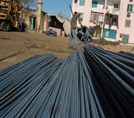 أخبار - مصر: 5500 جنيه سعر طن حـديد التسليح!!