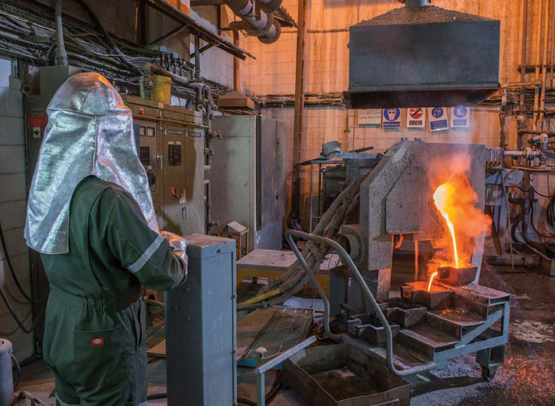 إرتفاع إنتاج صناعة المعادن في فرنسا 0.9 % في فبراير مقارنة بيناير