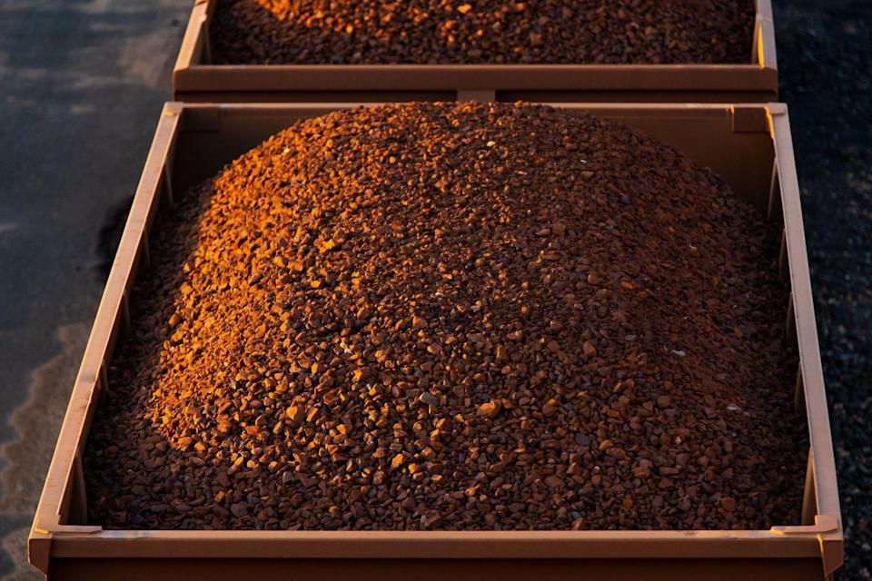 إرتفاع صادرات الحديد الخام البرازيلي في مارس 2024