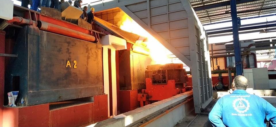 مصر: (الدلتا للصلب) تعلن عن إتمام التجارب على الساخن لأفران الصهر وماكينة الصب المستمر