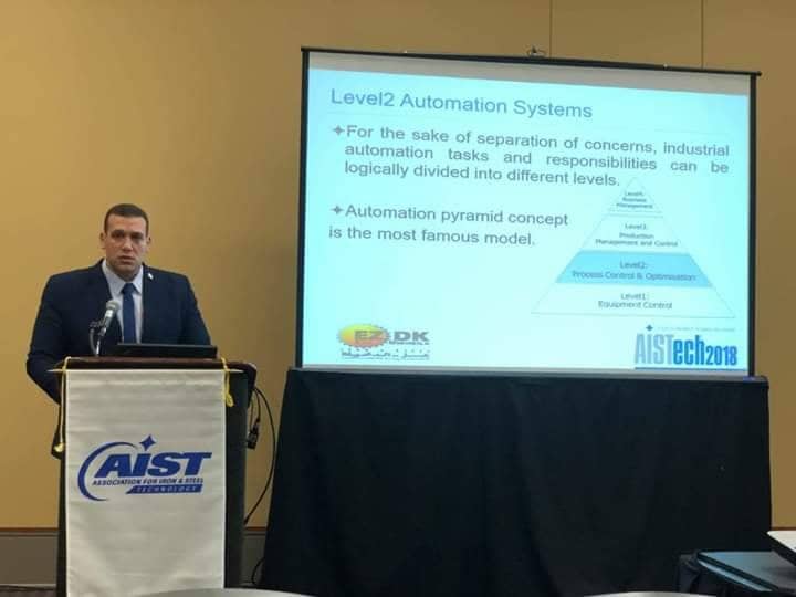 لأول مره عربياً:نشر بحث للمهندس المصري سعيد عيسى..حول نظم التشغيل بـ(المجلةالدولية لتكنولوجياالحديد)