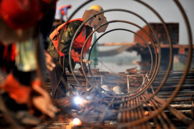 تقرير: تراجع مؤشر مديري المشتريات للصلب الصيني في سبتمبر للشهر الرابع 