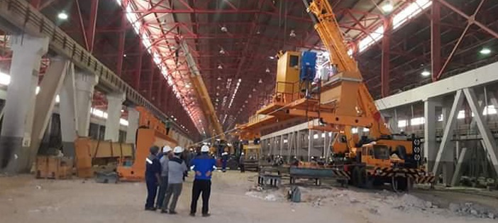 العراق: العام المقبل.. الإنتهاء من تطوير (صلب البصرة) وبدء الإنتاج الفعلي بالمصنع