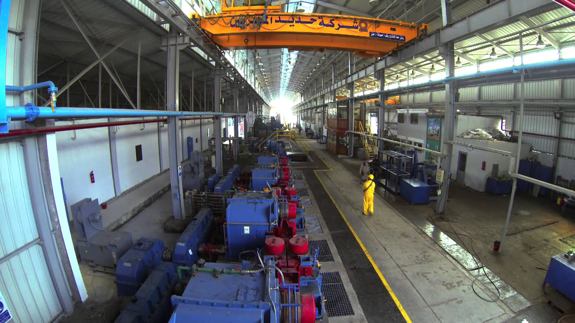  مصر : حديد المصريين تبدأ تشغيل خط إنتاج أطوال حديد التسليح بالإسكندرية