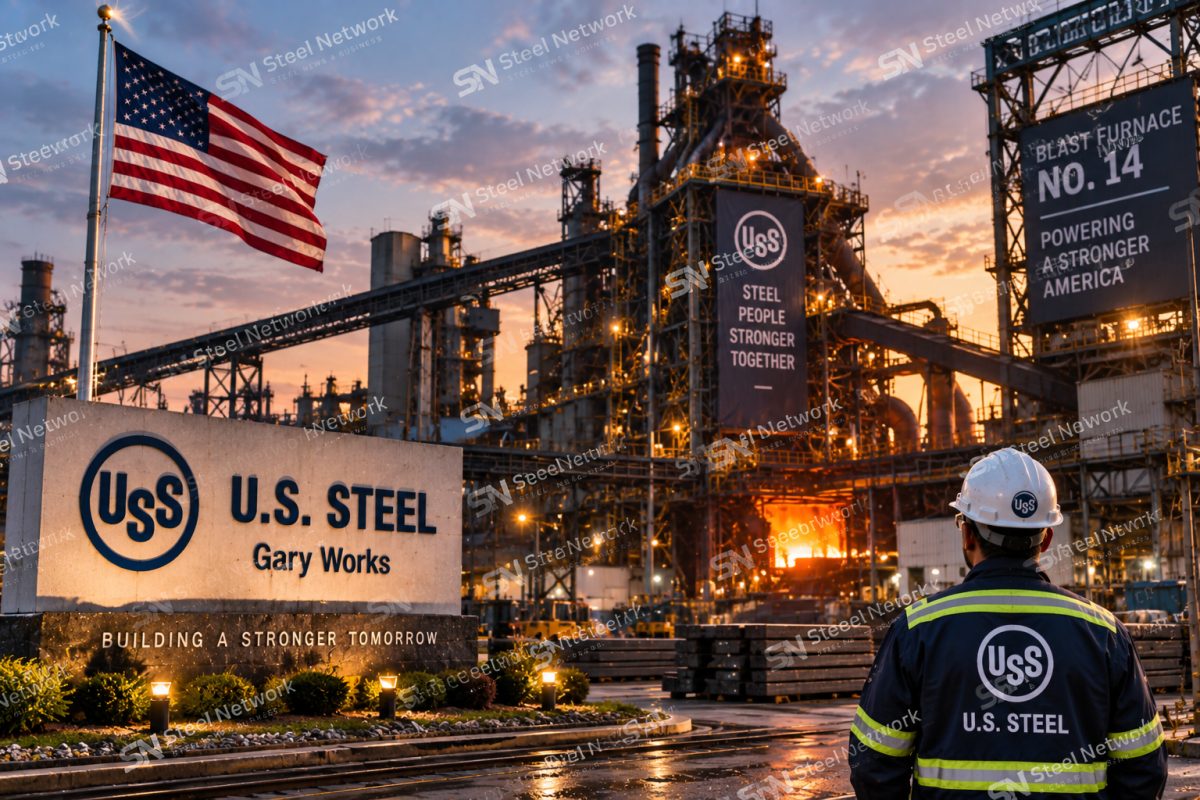 U.S. Steel تعيد أكبر أفرانها العالية للخدمة بعد استثمار 350 مليون دولار