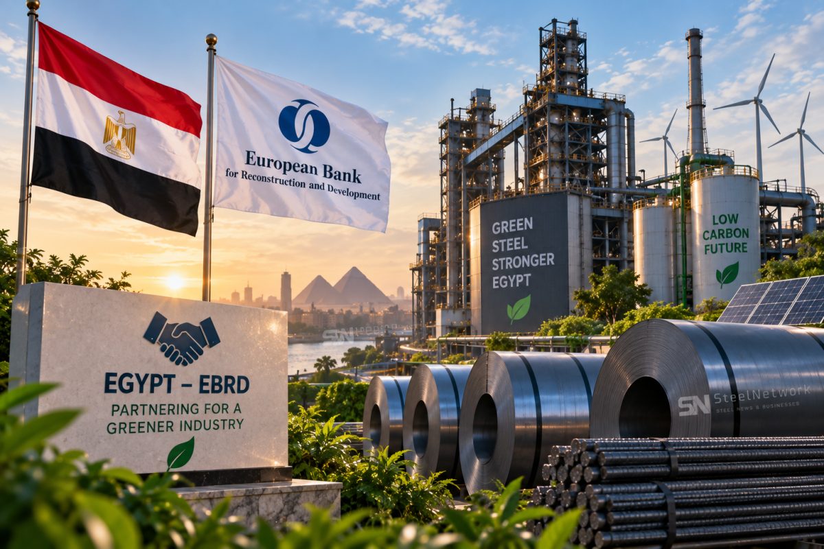 مصر وEBRD توسعان التعاون في الصناعة الخضراء وخفض انبعاثات قطاع الحديد والصلب