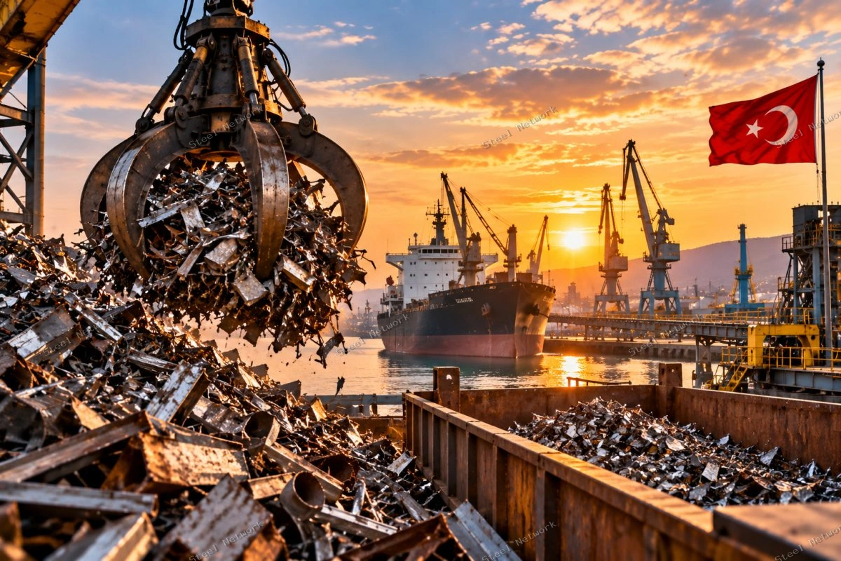 الخردة الأمريكية ترتفع إلى 403 دولارات للطن في تركيا مع تباطؤ مشتريات المصانع