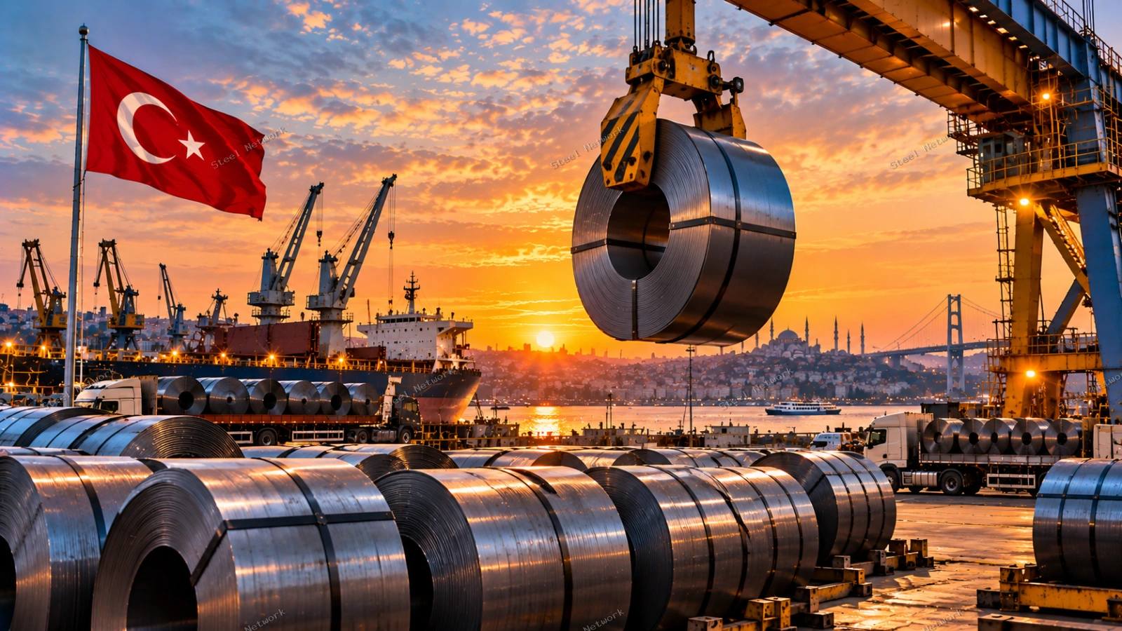 أسعار لفائف الصلب الساخن في تركيا ترتفع 10 دولارات بدعم من تكاليف الإنتاج
