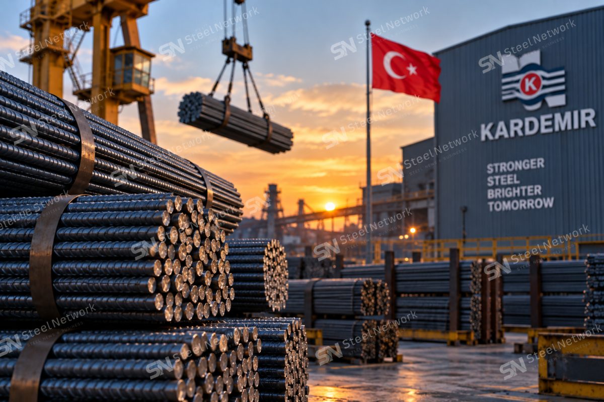 Kardemir ترفع أسعار حديد التسليح والـWire Rod وسط موجة صعود في السوق التركي