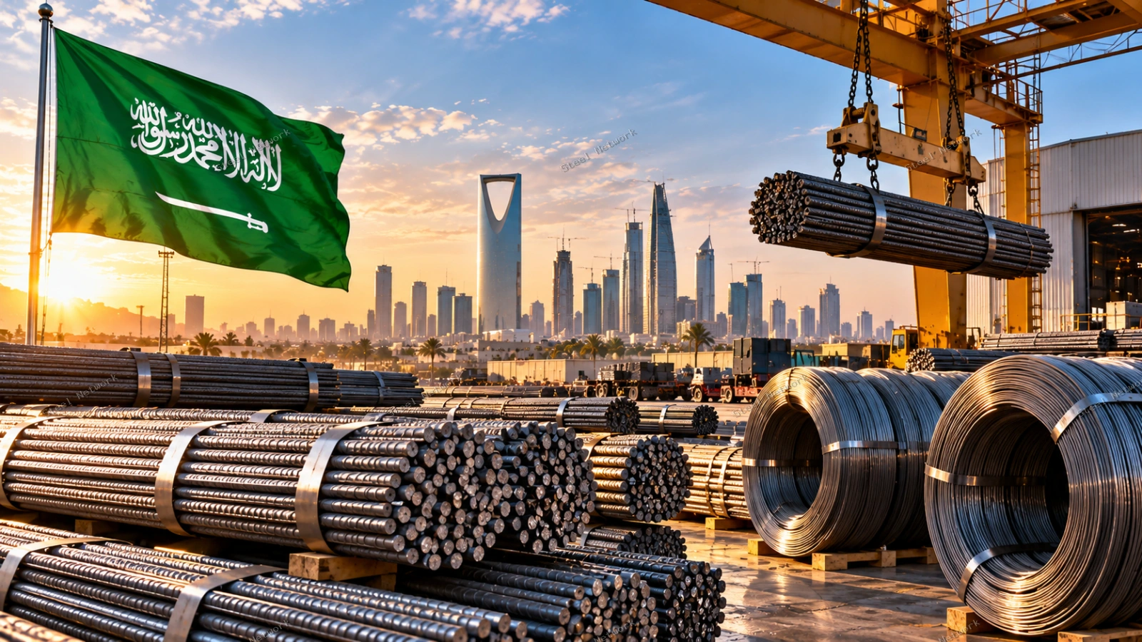 «حديد» السعودية تثبت أسعار حديد التسليح ولفائف الأسلاك لشهر أكتوبر