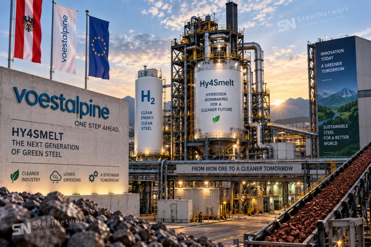 voestalpine تستعد لتشغيل Hy4Smelt في 2027 لاختبار إنتاج الحديد بالهيدروجين والصهر الكهربائي