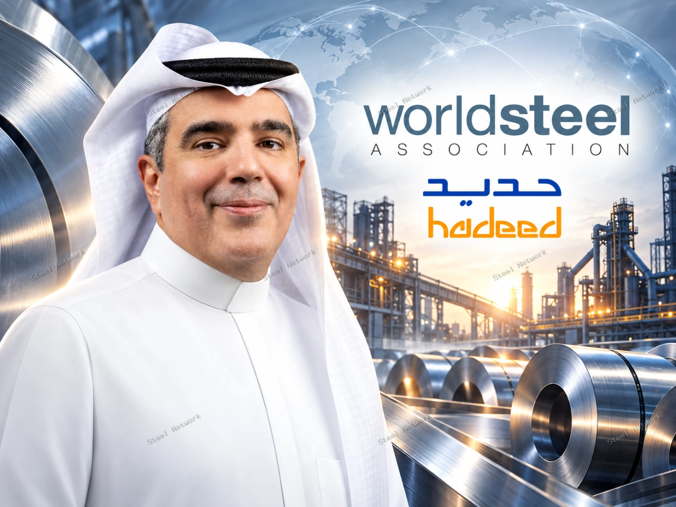 إنجاز تاريخي لصناعة الصلب السعودية.. عبدالقادر المبارك أول عربي يتولى رئاسة اتحاد الصلب العالمي
