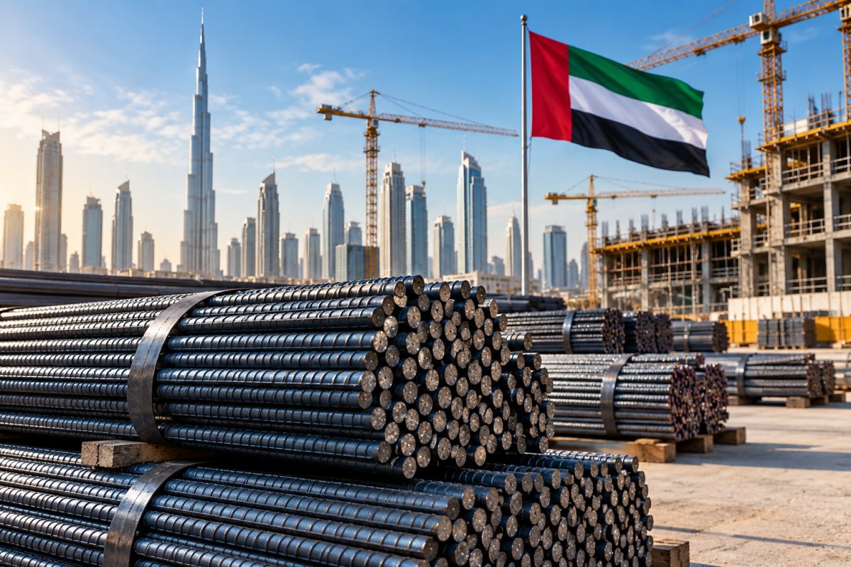 أسعار حديد التسليح في الإمارات تتراجع وسط مقاومة المشترين وضعف نشاط السوق