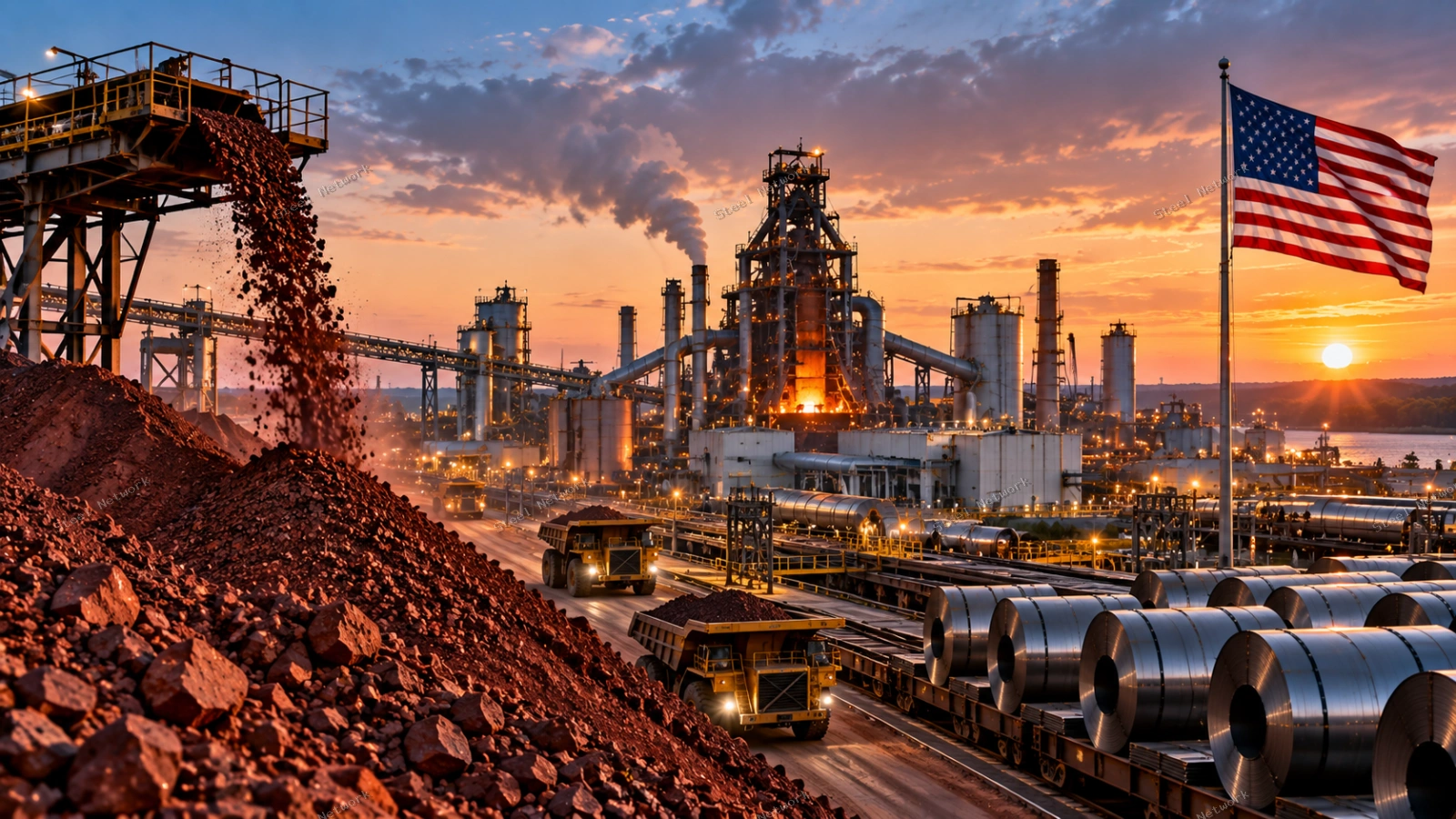 Mesabi Metallics تستثمر 15 مليار دولار لإنشاء مجمع متكامل للصلب بطاقة 10 ملايين طن سنويًا في الولايات المتحدة